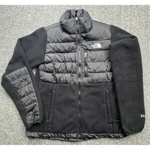 The North Face Denali Jacket Womens Sz S Black 550 Fill Goose Down Puffer Fleece